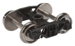 Walthers Proto 2000 HO Scale 50-Ton Plankless Rigid Freight Car Trucks W/33" Metal Wheels And Meta