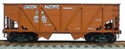 Accurail 2710 HO Scale Wood Side 2 Bay Open Hopper Kit Union Pacific UP - NOS