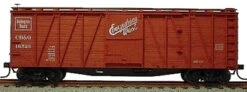 Accurail 43121 HO Scale 40' Outside Braced Boxcar Kit Burlington CB&Q - NOS