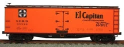 Accurail 48171 HO Scale 40' Wood Reefer Kit Santa Fe "El Capitan" - NOS