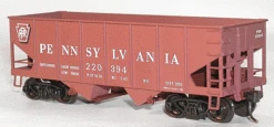 Accurail 8006 HO Scale USRA 55 Ton 2 Bay Open Hopper Kit 6 Pack Pennsylvania "Shadow Keystone" PRR