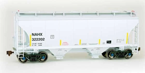 American Limited Models 2012 HO Scale Trinity 3281 2-Bay Covered Hopper NAHX 322202