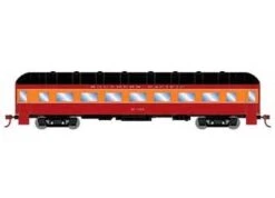 Athearn 73036 HO Scale Arch Roof Passenger Coach Car Southern Pacific "Daylight" SP 1163