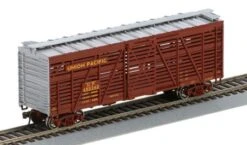 Athearn 75960 HO Scale 40' Stock Car Union Pacific "Brown" UP 469607D - NOS
