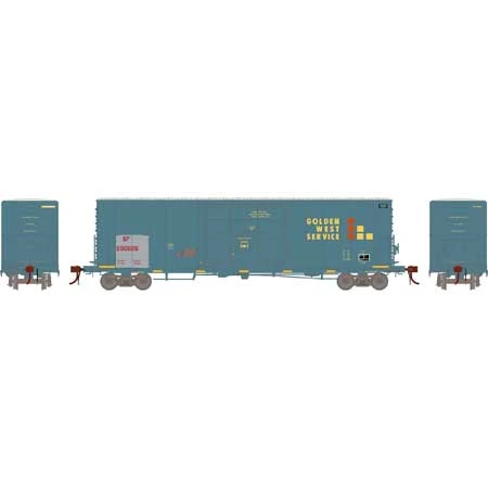 Athearn Genesis G26847 HO Scale 50' PC&F Boxcar "Primed For Grime" Ex Golden West SP 699666 - Image 2