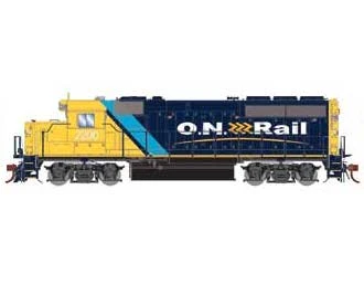 Athearn Genesis G64938 HO Scale GP40-2 Ontario Northland ONT 2200 DCC & Sound