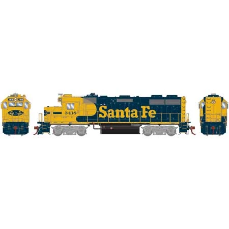Athearn Genesis G66254 HO EMD GP39-2u Santa Fe ATSF 3418 - Image 2