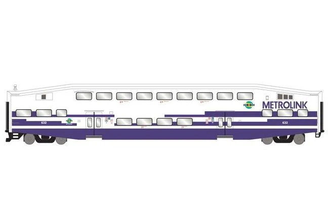 Athearn RTR 29703 HO Scale Bombardier Cab Metrolink As Delivered SCAX 632