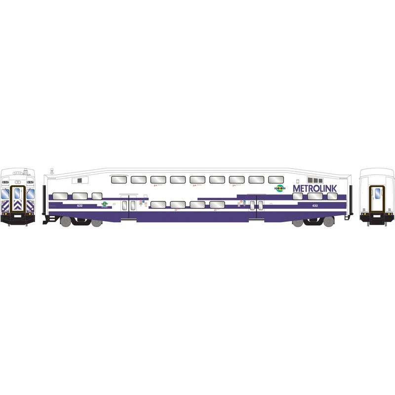 Athearn RTR 29703 HO Scale Bombardier Cab Metrolink As Delivered SCAX 632 - Image 2
