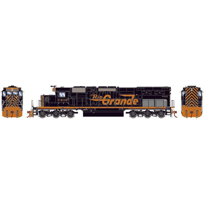 Athearn RTR 71752 HO Scale EMD SD40T-2 Rio Grande D&RGW 5402 DC - Image 2
