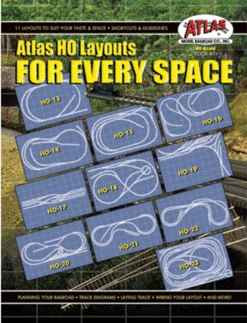Atlas 11 HO Scale Layouts For Every Space Book