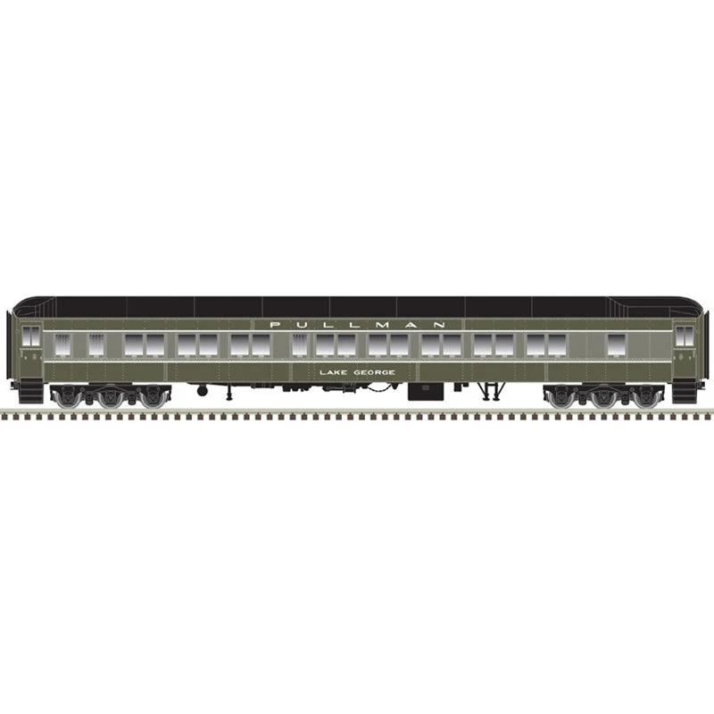 Atlas 20006418 HO Scale PS 10-1-2 Sleeper Pullman "Lake George" 2 Tone Gray