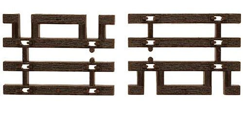 Atlas 598 HO Scale Code 83 Track Flex-Track End Ties (6)