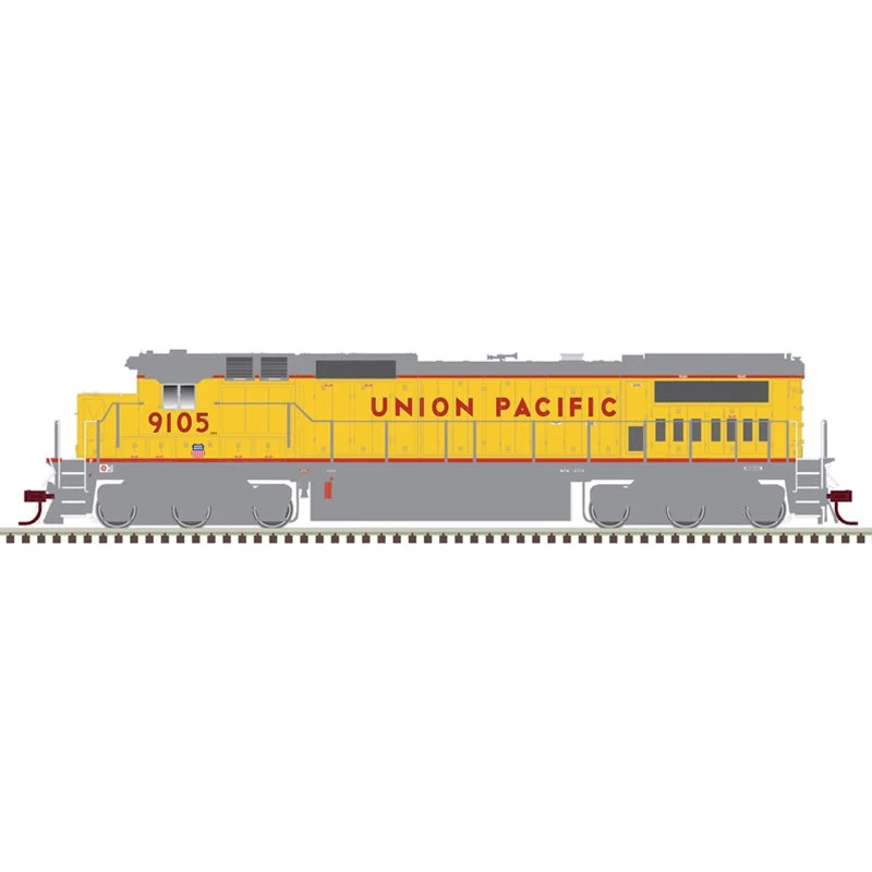 Atlas Silver 10004191 HO Scale GE Dash 8-40C Union Pacific UP 9129