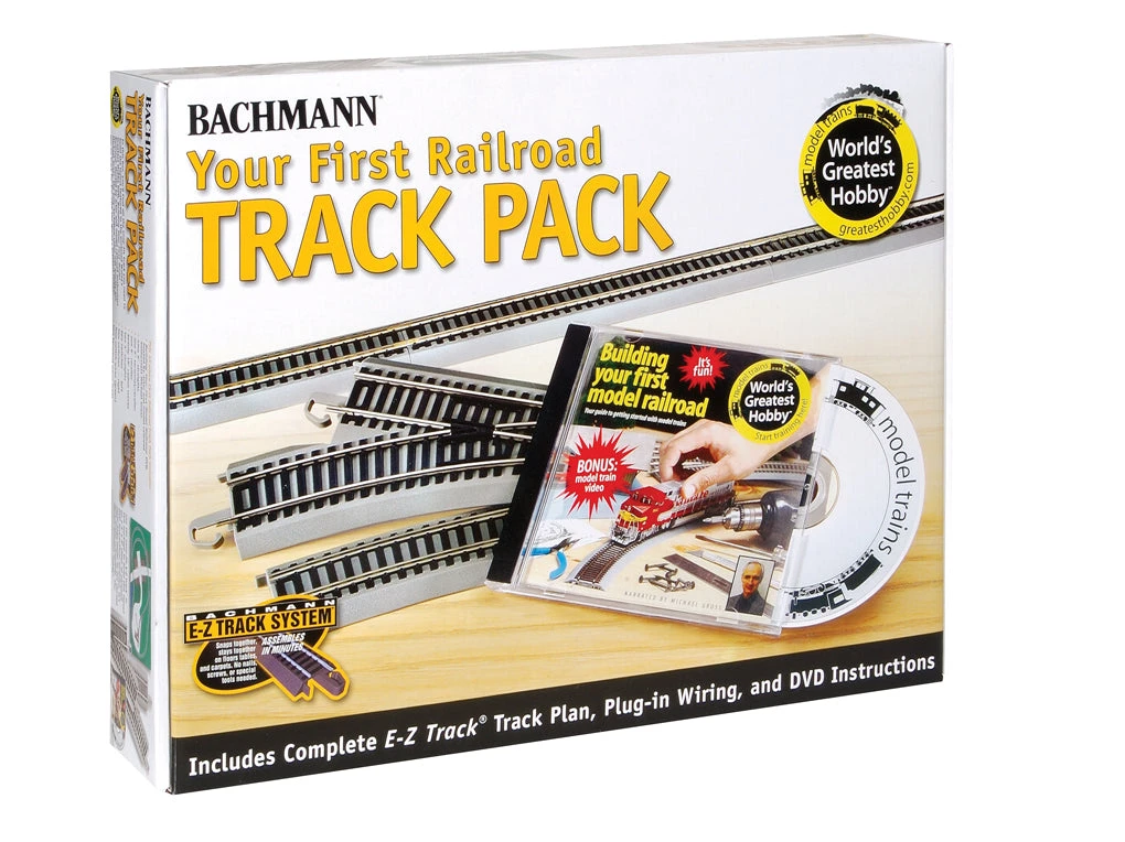 Bachmann 44596 HO Scale E-Z Track World's Greatest Hobby Track Pack