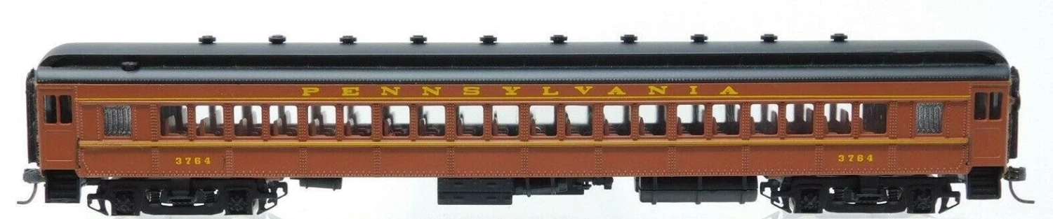 Bachmann Spectrum 89003 HO Scale Heavyweight Coach PRR 3764 - NOS