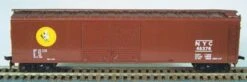 Bowser/English's 3-1713 HO Scale 50' Double Door Boxcar Kit New York Central NYC "Early Bird" - NOS