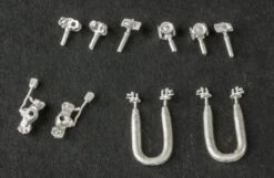 Details West GT-958 HO ScaleNew Century Model 51A Ground Throw Turnout Details With Targets