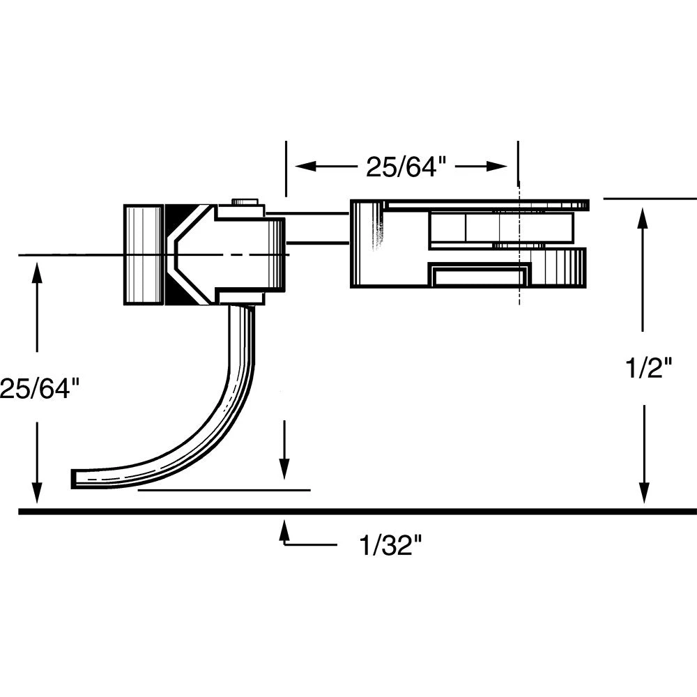 Kadee HO Scale #39 Long (25/64") Overset Shank (2 Pair) - Image 2
