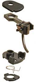 Kadee HO Scale #35 Short (1/4") Overset Shank (2 Pair)