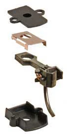 Kadee HO Scale #45 METAL - Short (1/4") Overset Shank (2 Pair)