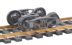 Kadee HO Scale 557 Pennsylvania 2D-F8 50-Ton 33" Ribbed Back Wheels - Self Centering Trucks