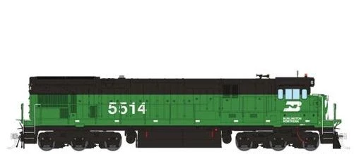 Rapido 042505 HO Scale GE C30-7 Burlington Northern BN 5514 With DCC And Sound