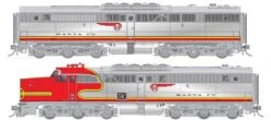 Rapido 23046 HO Scale ALCo PA-1 / PB-1 Santa Fe "Repowered" ATSF 51A/51C
