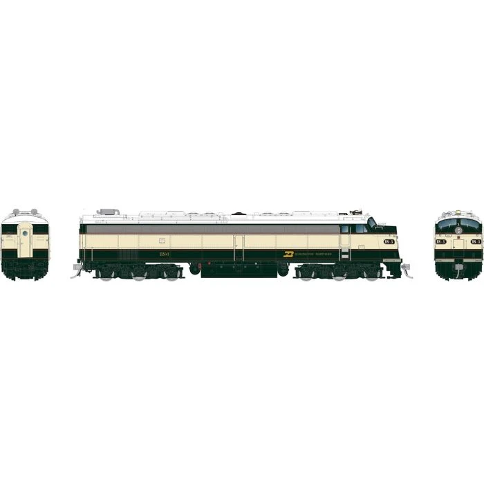 Rapido 28814 HO Scale EMD E8A With HEP Burlington Northern Executive BN 9925 With DCC And Sound - Image 2