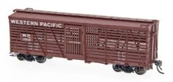 HO Scale S-40-5 Stock Car Western Pacific WP