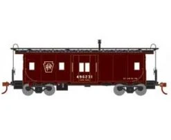Roundhouse 90184 HO Scale Bay Window Caboose Pennsylvania PRR 496231