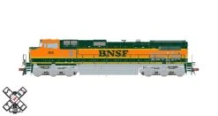 ScaleTrains 33444 Rivet Counter HO Scale GE Dash 9 (C44-9W) BNSF Heritage I 987 DCC And LokSound