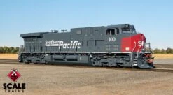 ScaleTrains 38481 HO Scale GE AC4400CW Diesel Southern Pacific SP 163 LokSound