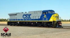 ScaleTrains Rivet 38453 HO Scale GE AC4400CW Diesel CSX YN2 60 LokSound