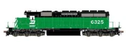 ScaleTrains Rivet 38780 HO Scale EMD SD40-2 Burlington Northern BN 6327 - DC