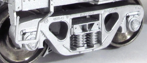 Tangent Scale Models 105 HO Scale 70-ton Barber S-2-A Roller Bearing Trucks Semi-Scale Wheels 1 Pair