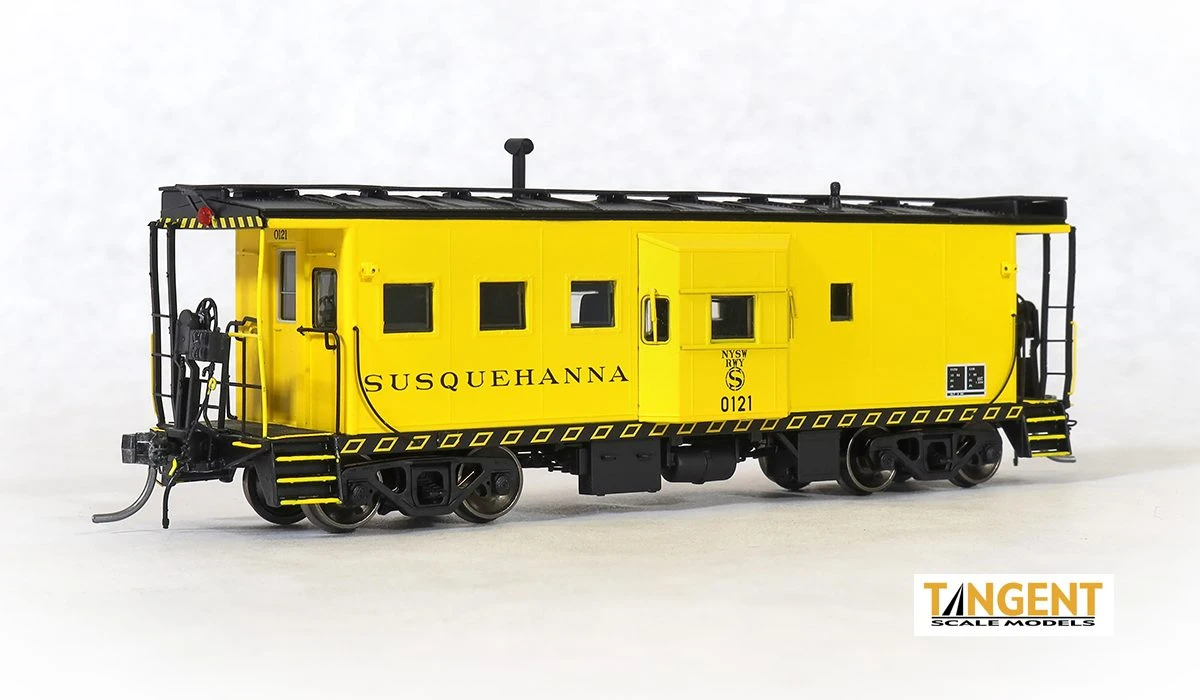 Tangent Scale Models 60030-01 HO Scale ICC B&O I-18 Caboose New York Susquehanna & Western NYS&W 121