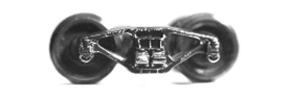 Tichy Train Group 3051 HO Scale Bettendorf Caboose Trucks