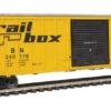 Walthers 910-1826 HO 50' ACF Boxcar Ex-Railbox Burlington Northern Patch BN 249178
