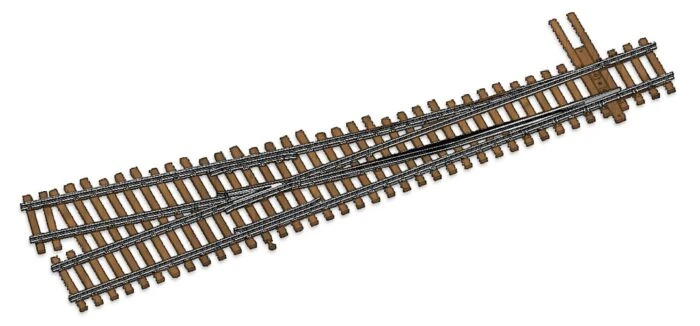 Walthers 948-83016 HO Scale Code 83 #5 Right Hand Turnout