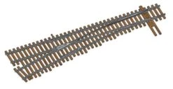 Walthers 948-83017 HO Scale Code 83 #6 Left Hand Turnout