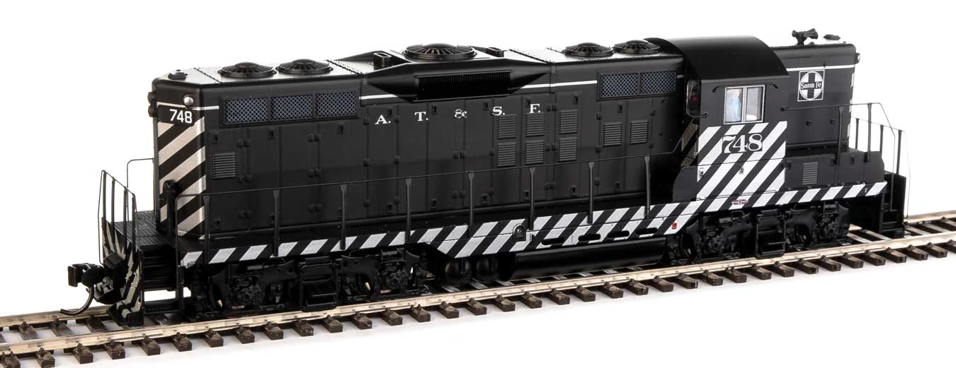 Walthers Mainline 910-10480 HO Scale EMD GP9 High Hood Santa Fe ATSF 748 - Image 2