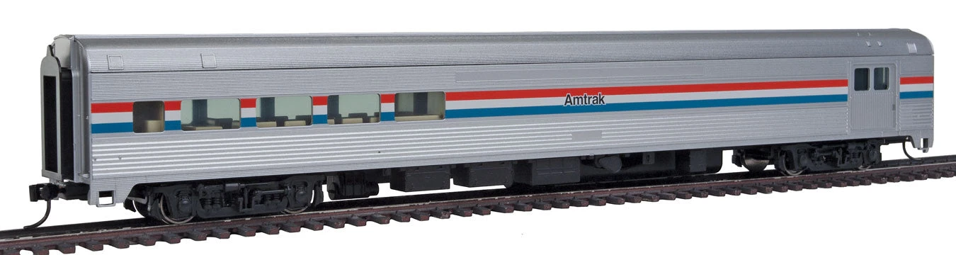 Walthers Mainline 910-30051 HO Scale 85' Budd Baggage Lounge Amtrak Phase I - Image 2