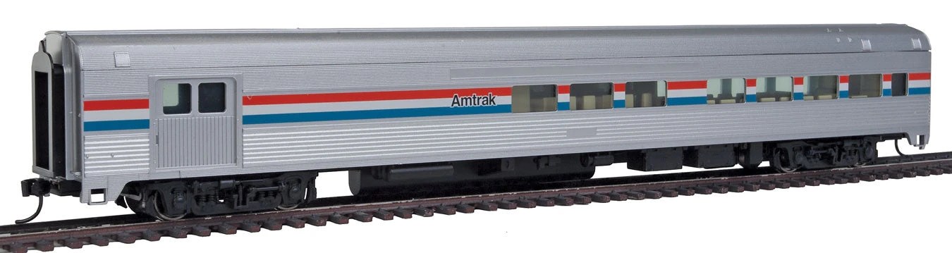 Walthers Mainline 910-30051 HO Scale 85' Budd Baggage Lounge Amtrak Phase I