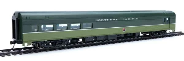 Walthers Mainline 910-30068 HO Scale 85' Budd Baggage Lounge Northern Pacific NP