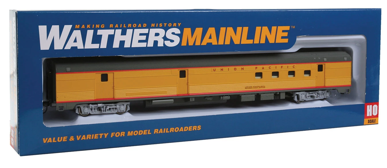 Walthers Mainline 910-30308 HO Scale 85' Budd RPO Car Union Pacific UP - Image 3