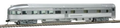 Walthers Mainline 910-30352 HO Scale 85' Budd Observation Santa Fe ATSF