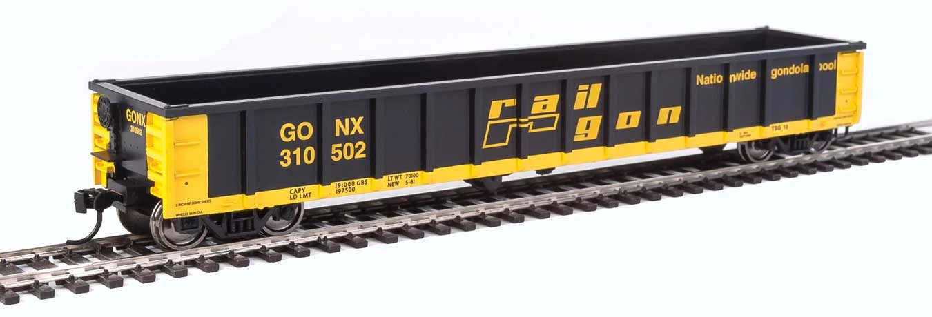 Walthers MainLine 910-6226 53' Gondola Railgon GONX 310502