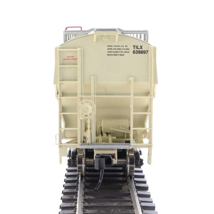 Walthers Proto 920-105870 HO Scale 67' Trinity 6351 4 Bay Hopper Vera Sun TILX 639897 - Image 2