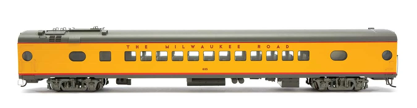 Walthers Proto 920-9824 HO Scale City Of San Francisco 85' 600 Series Coach Milwaukee Road MILW 635